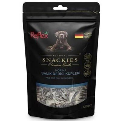 REFLEX SNACKIES MORİNA BALIK DERİSİ KÜPLERİ 130 G