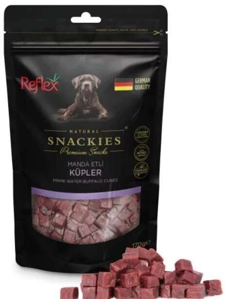 REFLEX SNACKIES MANDA ETLİ KÜPLER 170 G