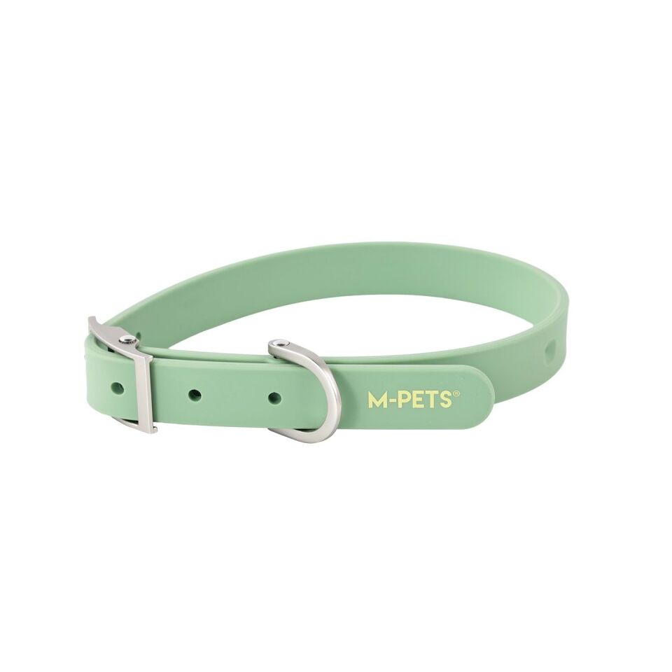 M-PETS BOND NFC SİSTEMLİ SİLİKON BOYUN TASMASI (L) YEŞİL