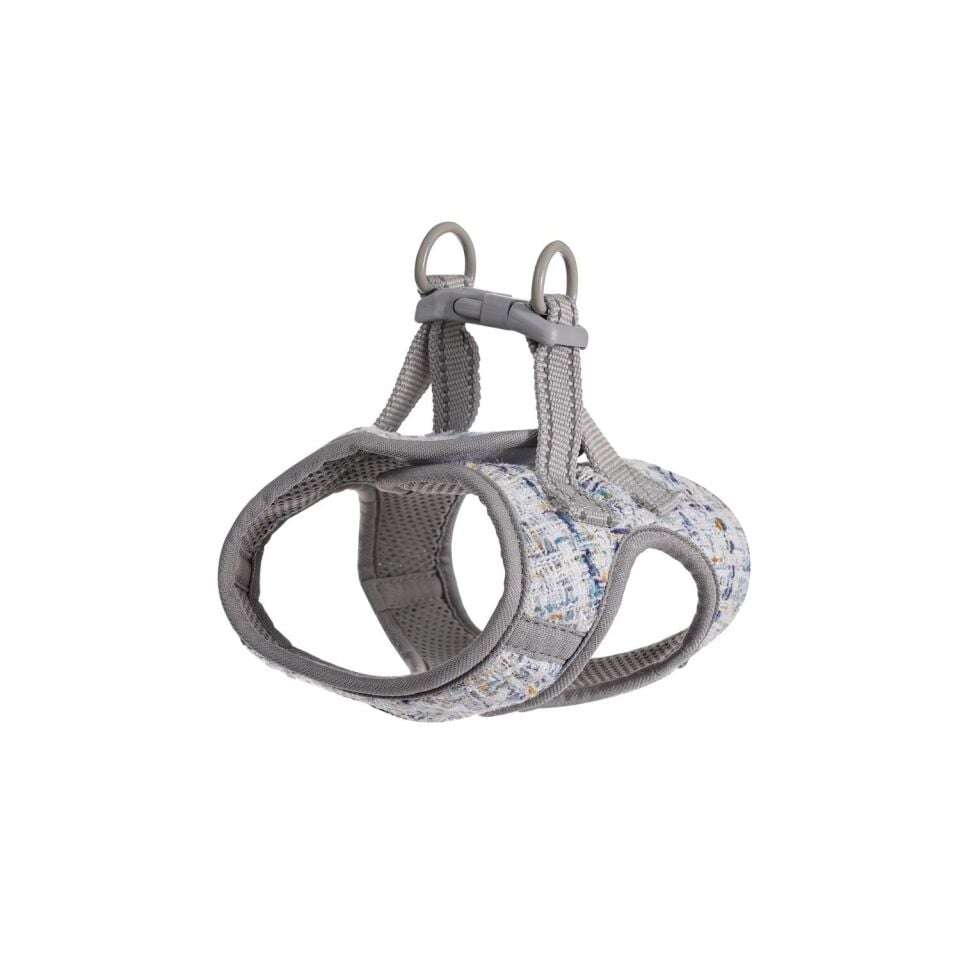 M-PETS HAUTE COUTURE KEDİ GÖĞÜS TASMASI MAVİ