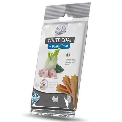 N&D TREAT ND WHITE DOG SEA BASS FENN MINI 60 GR