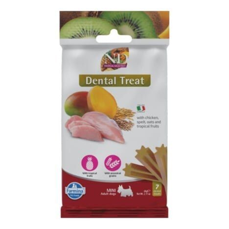 N&D TREAT ND TROPICAL CHICKEN SELECTION MINI 60 GR