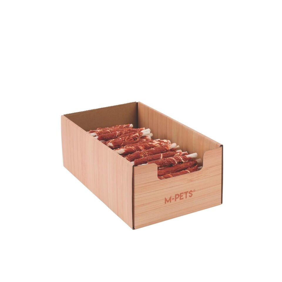 M-PETS BITE DELIGHT SALMON WİTH CODFİSH WRAP 13CM KÖPEK ÖDÜLÜ 2KG