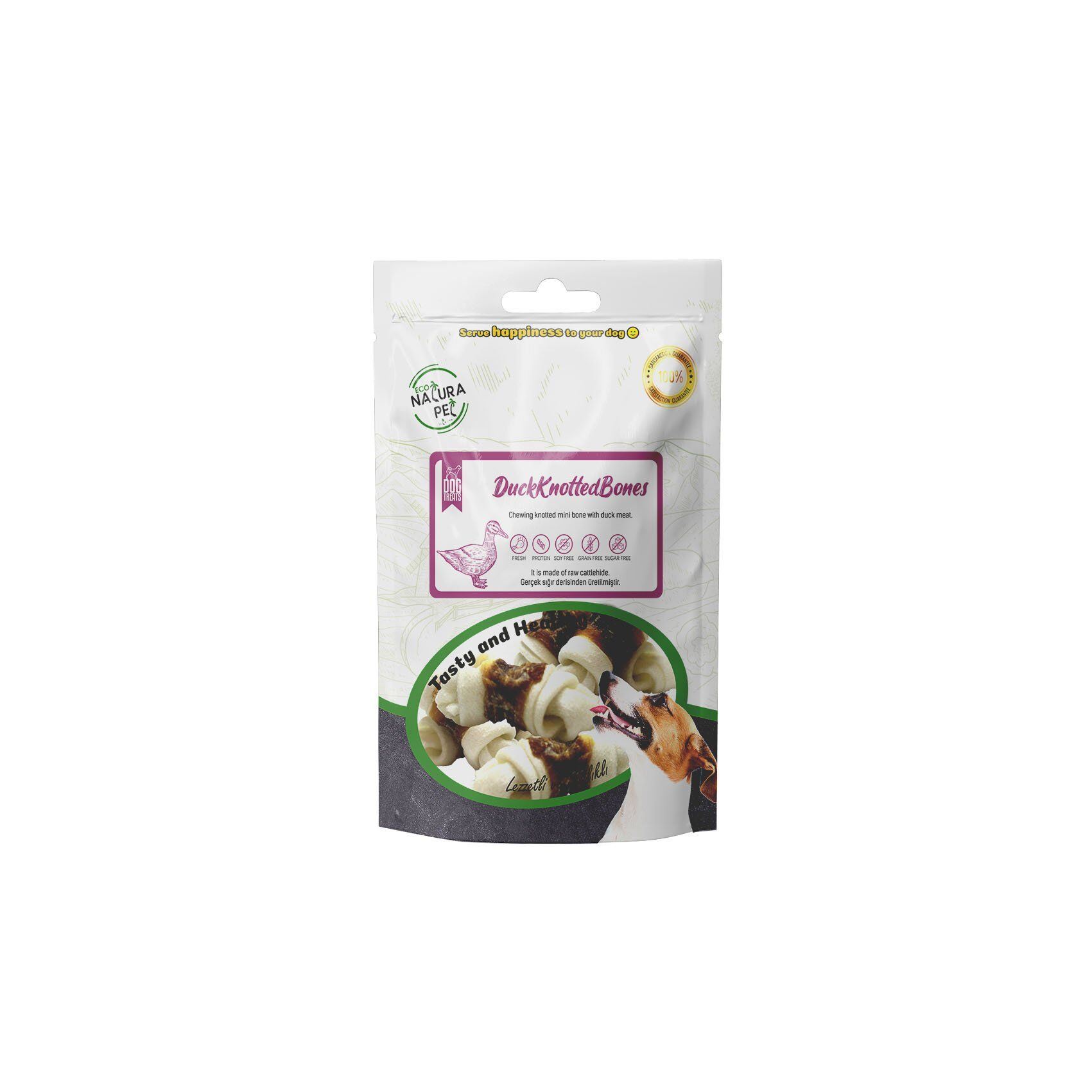 ECO NATURA ÖRDEK ETLİ DÜĞÜM KEMİK 100GR