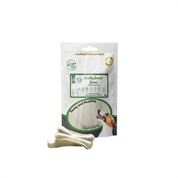 ECO NATURA DENTAL BEYAZ PRES KEMİK 8CM 6LI 120GR