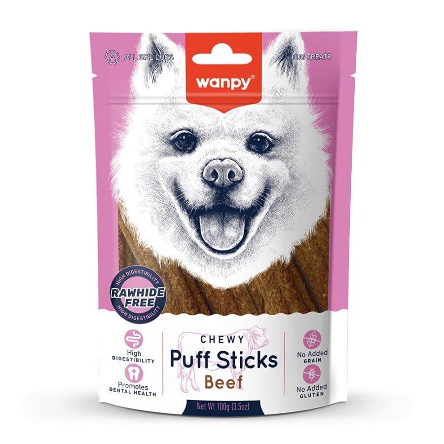 WANPY TAHILSIZ SIĞIR ETLİ KÖPEK ÇİĞNEME ÖDÜLÜ 100 GR