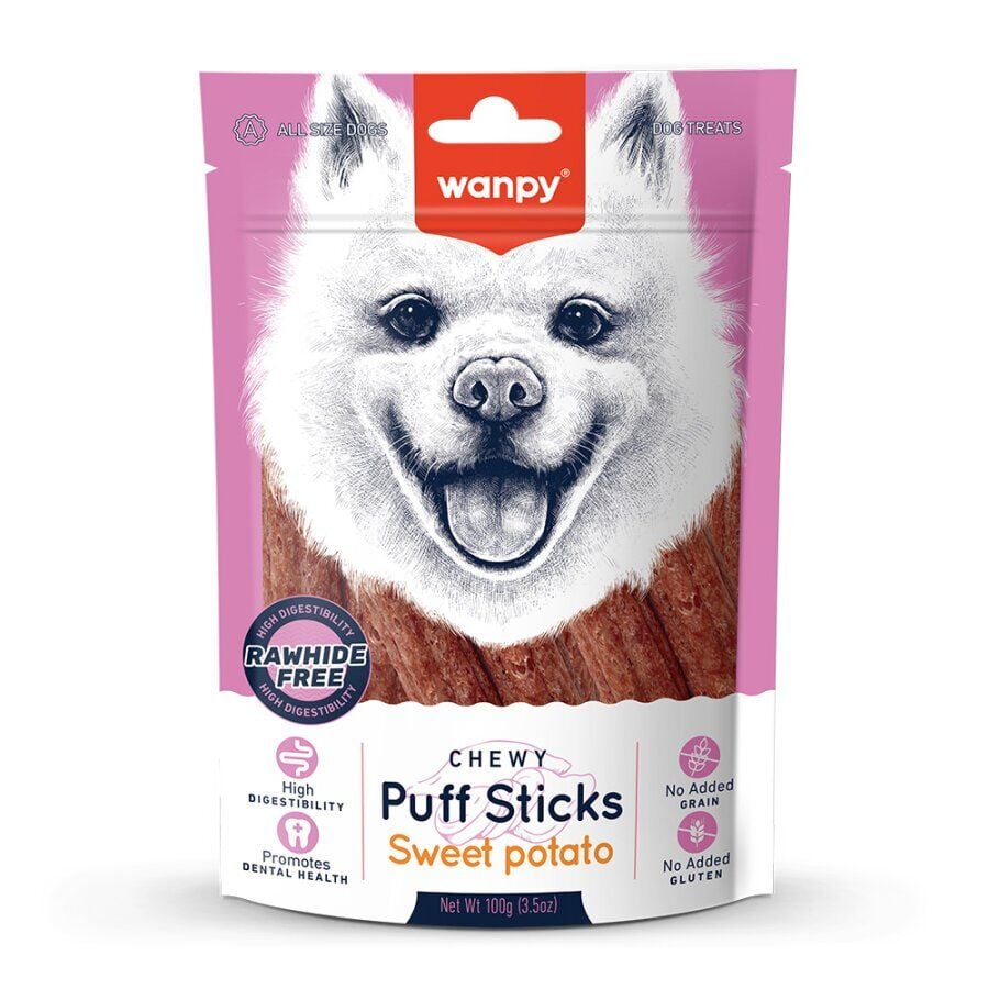 WANPY TAHILSIZ TATLI PATATESLİ KÖPEK ÇİĞNEME ÖDÜLÜ 100 GR