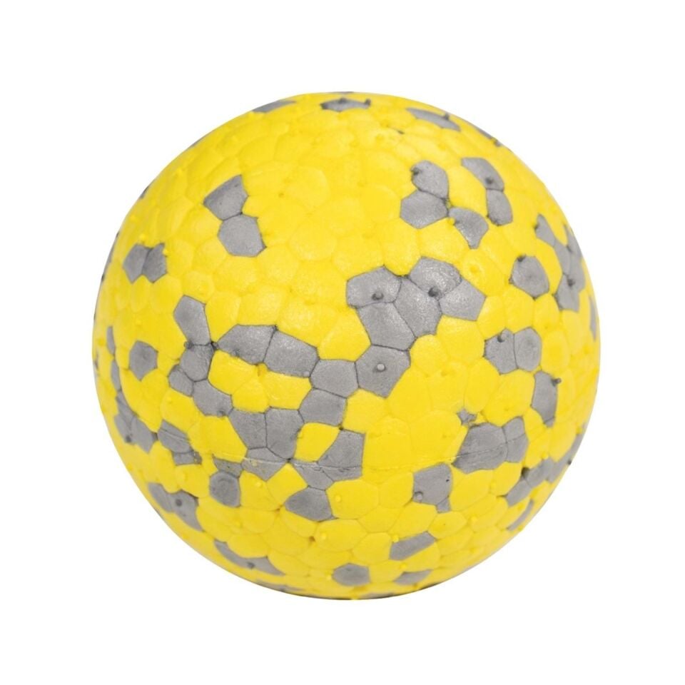 M-PETS BLOOM BALL OYUN TOPU PARÇALANMAZ YELLOW/GRAY