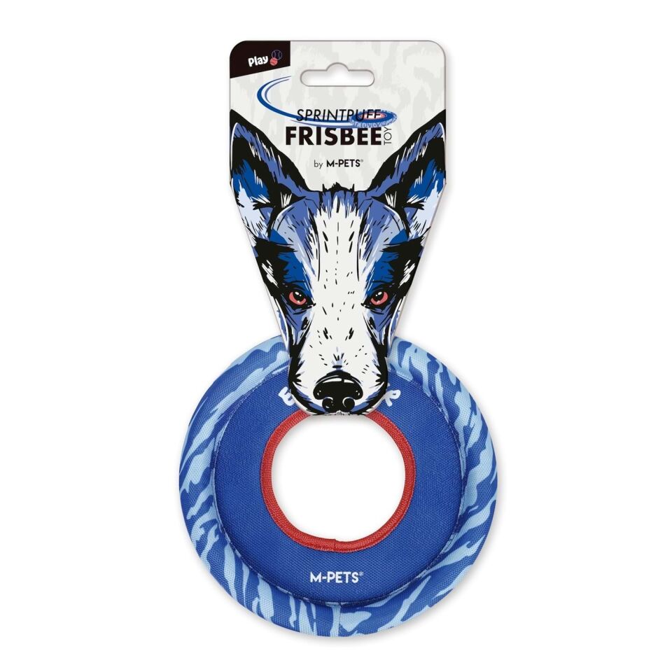 M-PETS SPRINTPUFF FRISBEE KÖPEK OYUNCAĞI MAVİ