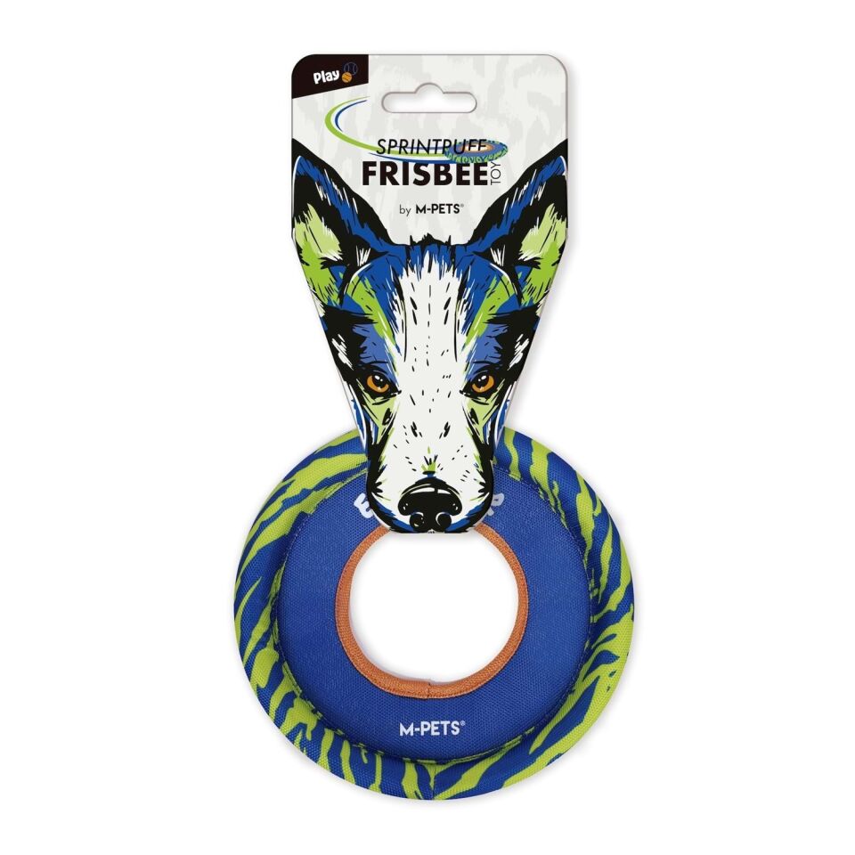 M-PETS SPRINTPUFF FRISBEE KÖPEK OYUNCAĞI MAVİ/YEŞİL