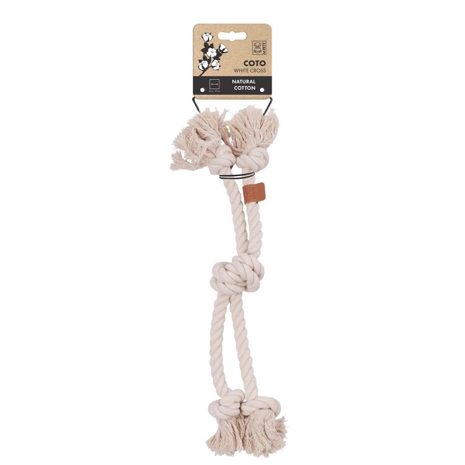 M-PETS COTO WHİTE CROSS 60CM ÖRGÜ OYUNCAK