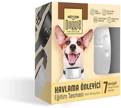 DOGGİE HAVLAMA ÖNLEYİCİ EĞİTİM TASMASI BEYAZ