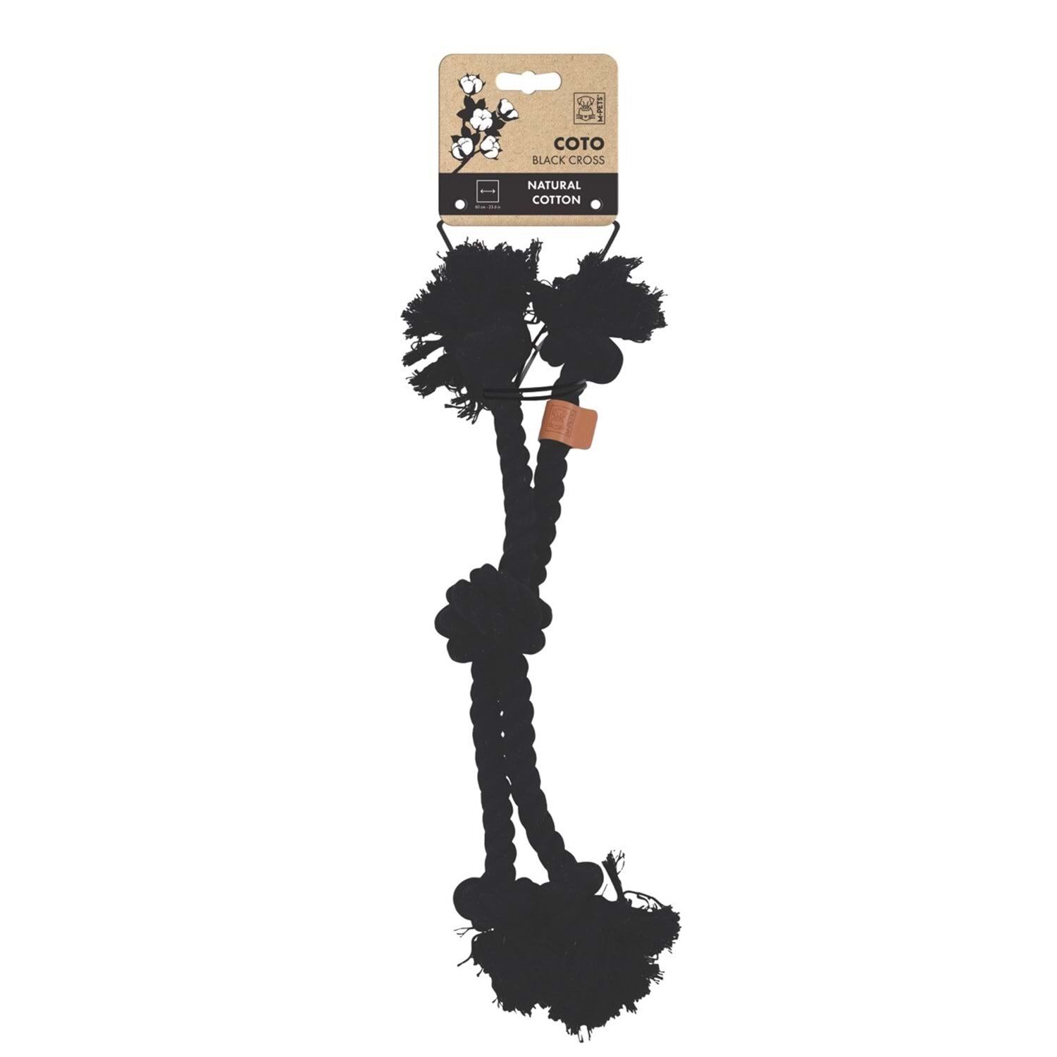 M-PETS COTO BLACK CROSS 60CM ÖRGÜ OYUNCAK