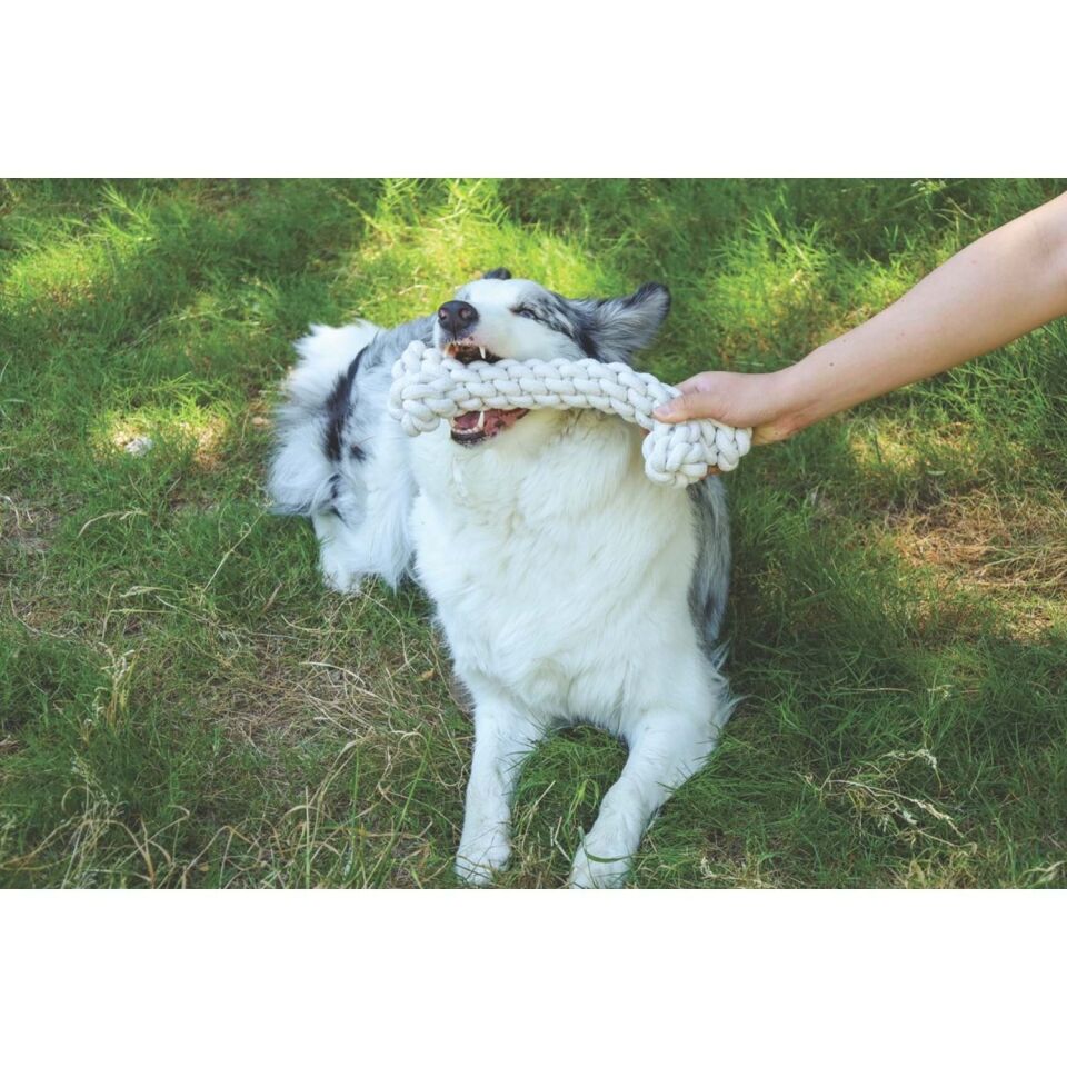 M-PETS COTO WHITE BONE 30CM ÖRGÜ KEMİK OYUNCAK
