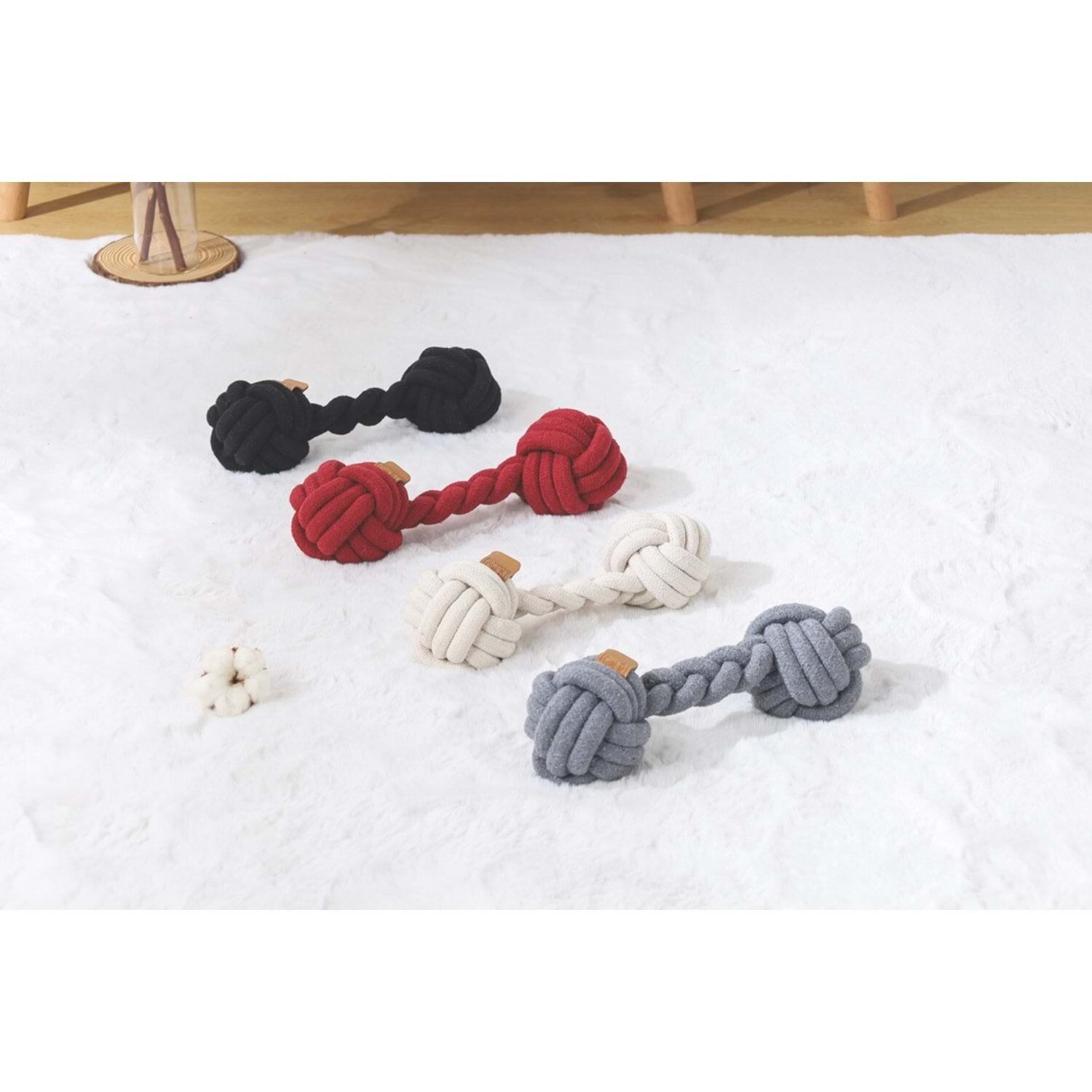 M-PETS COTO BLACK DUO BALL 28CM ÖRGÜ OYUNCAK