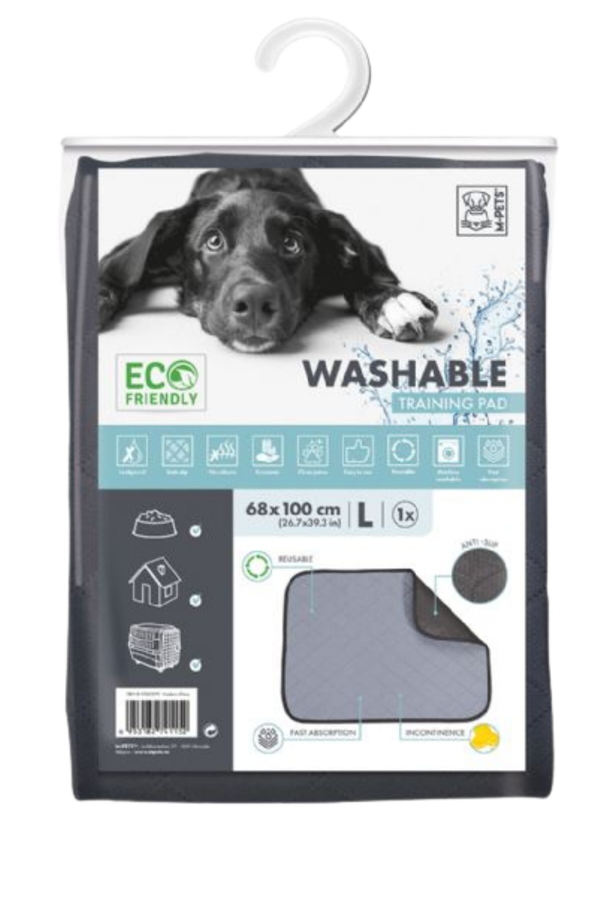 M-PETS YIKANABİLİR ÇİŞ EĞİTİM PEDİ (L)