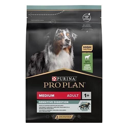 PRO PLAN 3 KG MEDIUM ADULT LAMB RICE SENSITIVE