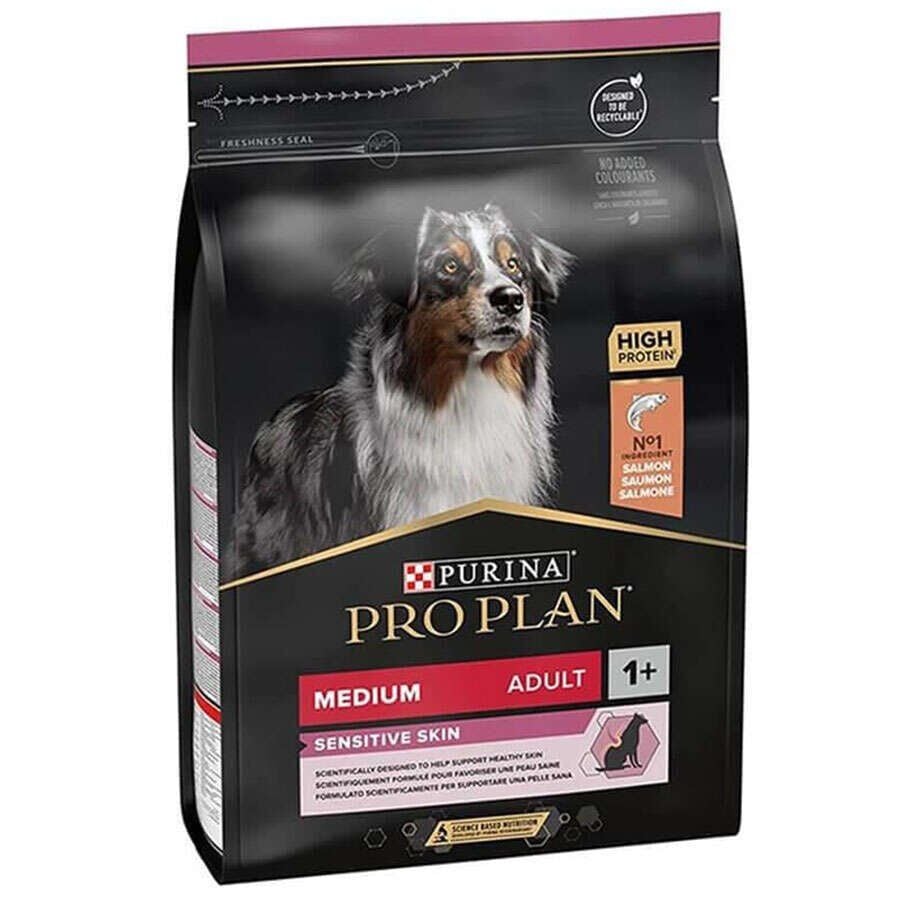 PRO PLAN 3 KG MEDIUM ADULT SENSITIVE SALMON RICE KÖPEK
