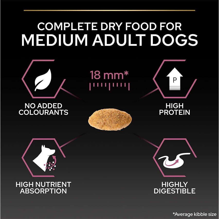 PRO PLAN 3 KG MEDIUM ADULT SENSITIVE SALMON RICE KÖPEK