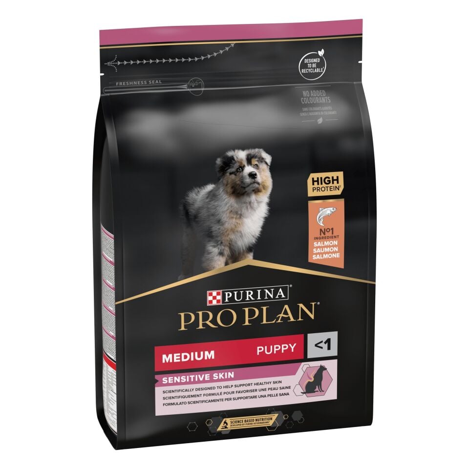 PRO PLAN 3 KG MEDIUM PUPPY SENSITIVE SALMON RICE