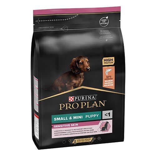 PRO PLAN 3 KG SMALL PUPPY SOMON SENSITIVE