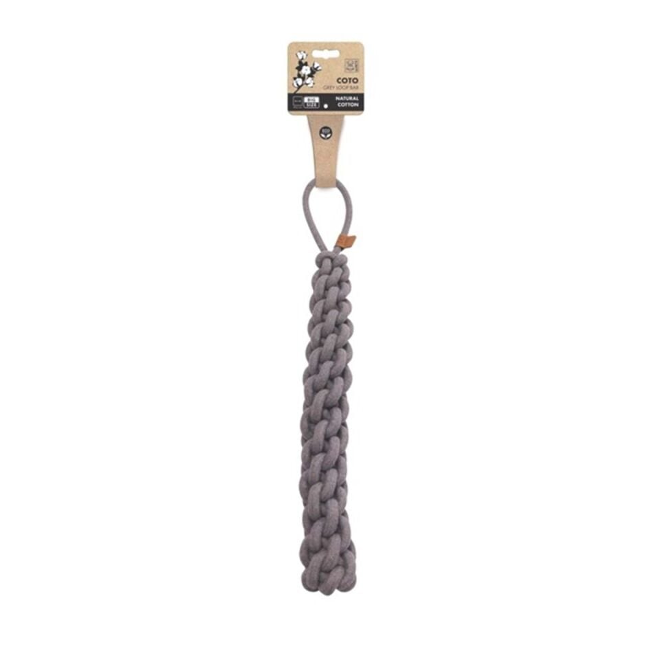 M-PETS COTO GREY LOOP BAR 67CM ÖRGÜ OYUNCAK