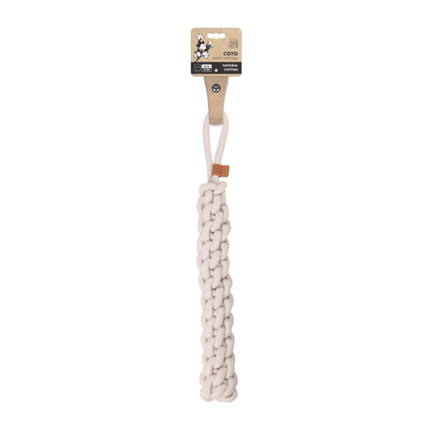M-PETS COTO WHITE LOOP BAR 67CM ÖRGÜ OYUNCAK