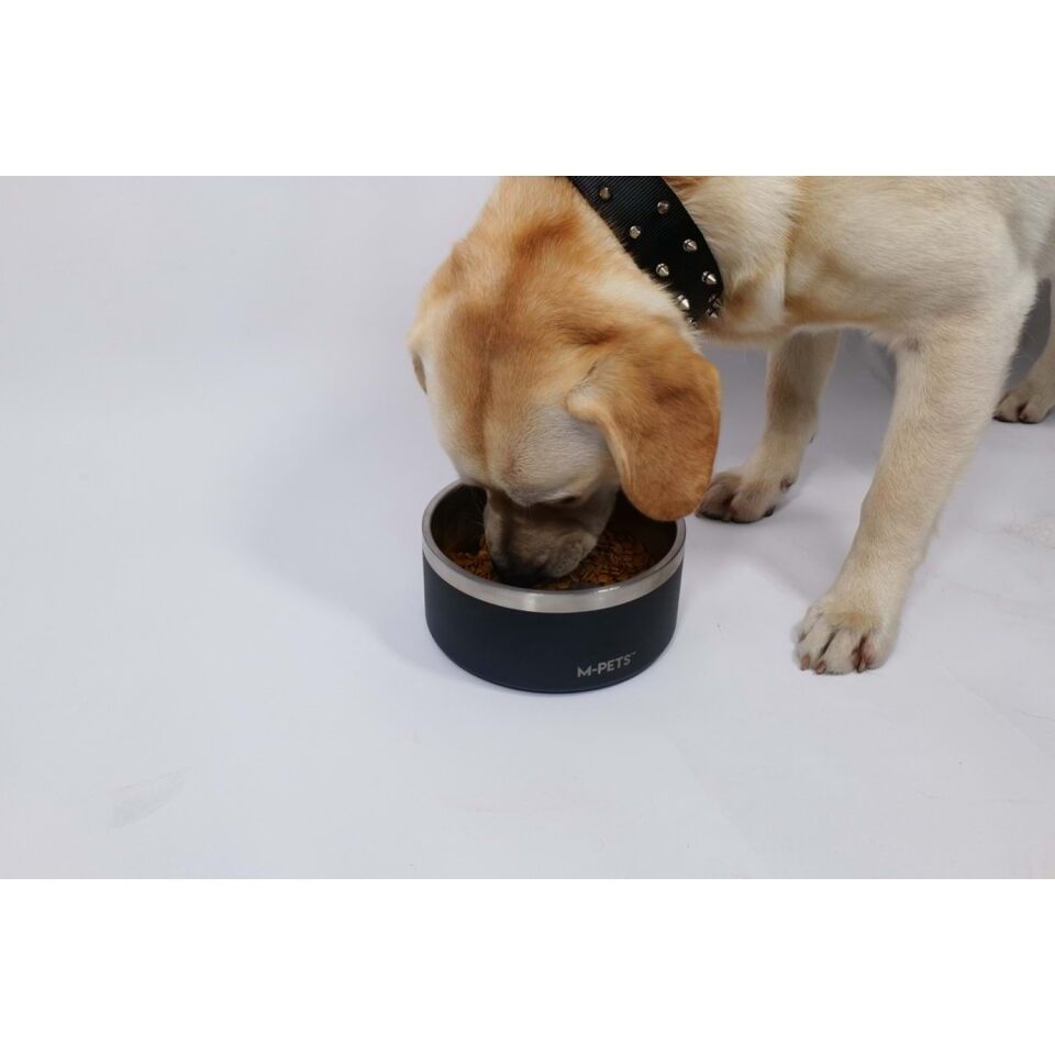 10530699 M-PETS ESKIMO ÇİFT CİDARLI MAMA KABI 2L BLACK
