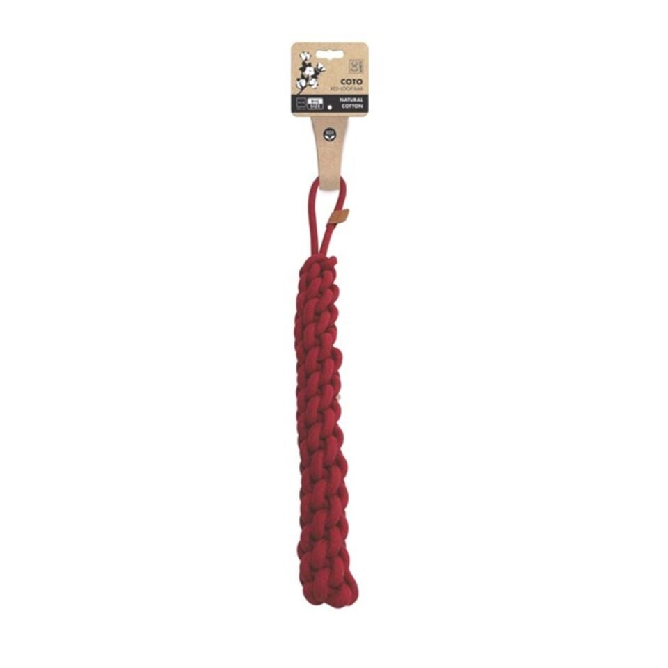 M-PETS COTO RED LOOP BAR 67CM ÖRGÜ OYUNCAK