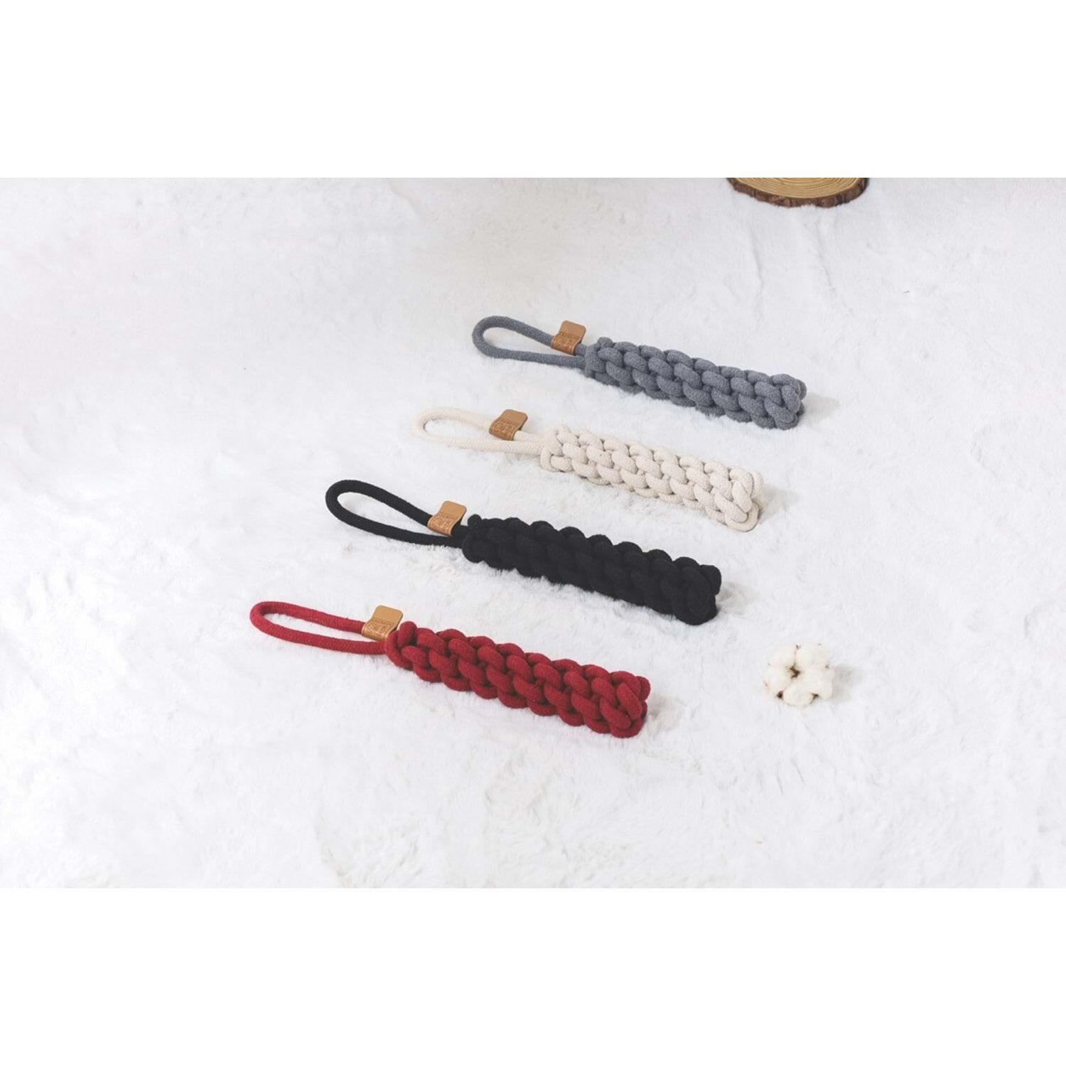 M-PETS COTO GREY LOOP BAR 34CM ÖRGÜ OYUNCAK
