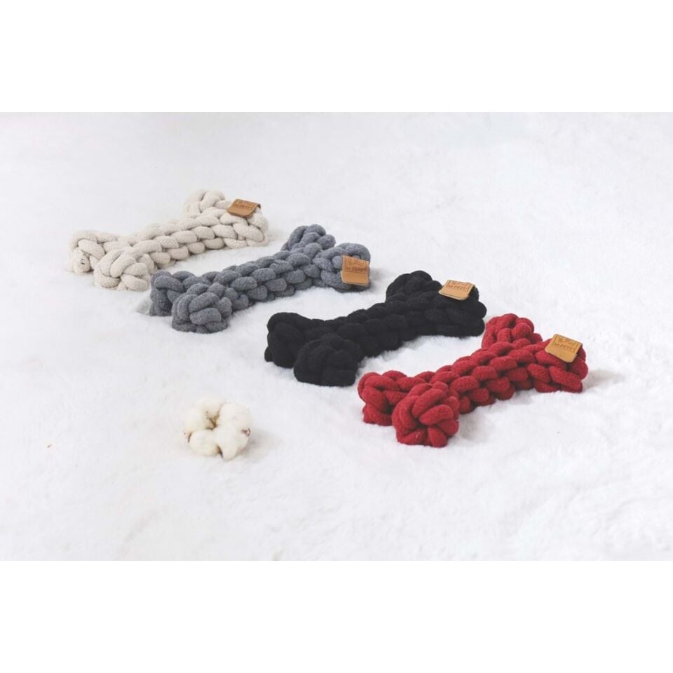 M-PETS COTO RED BONE 19CM ÖRGÜ KEMİK OYUNCAK