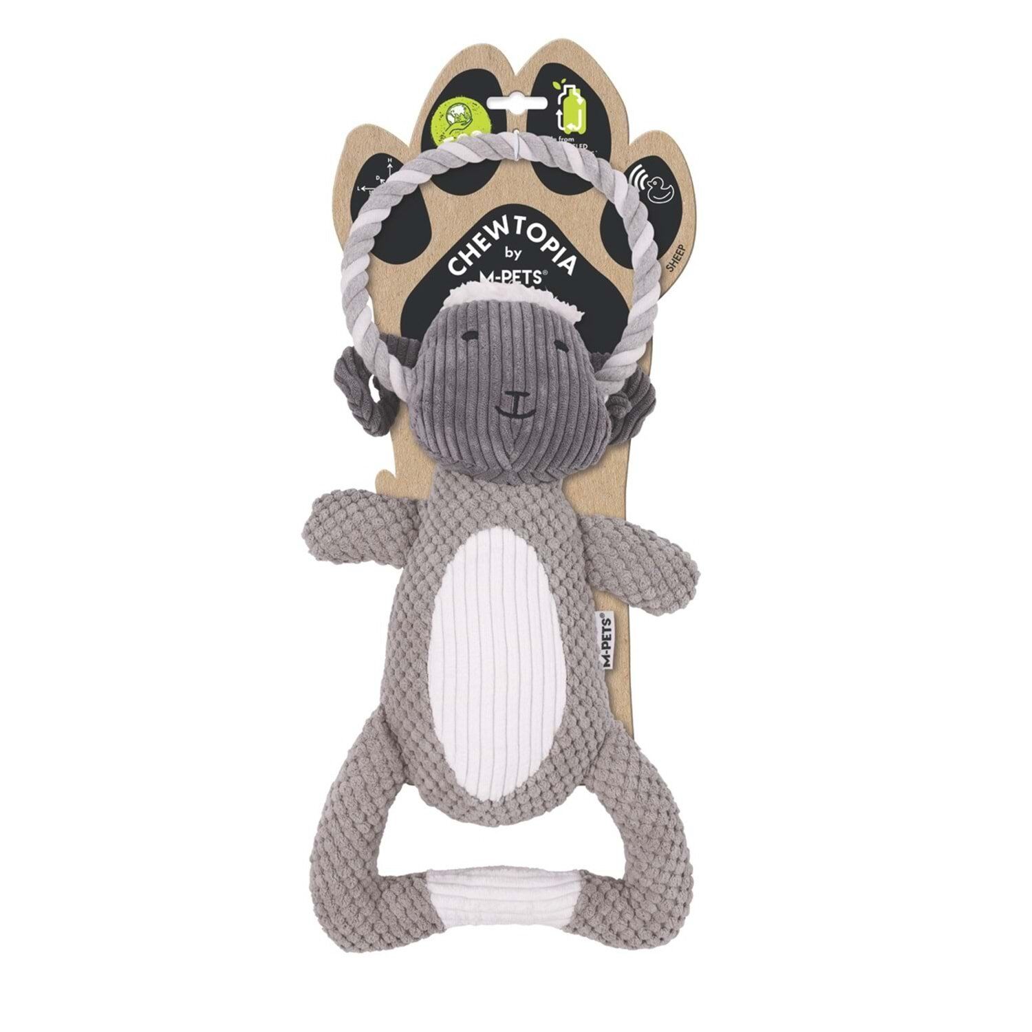 M-PETS ECO CHEWTOPIA SHEEP KÖPEK OYUNCAĞI