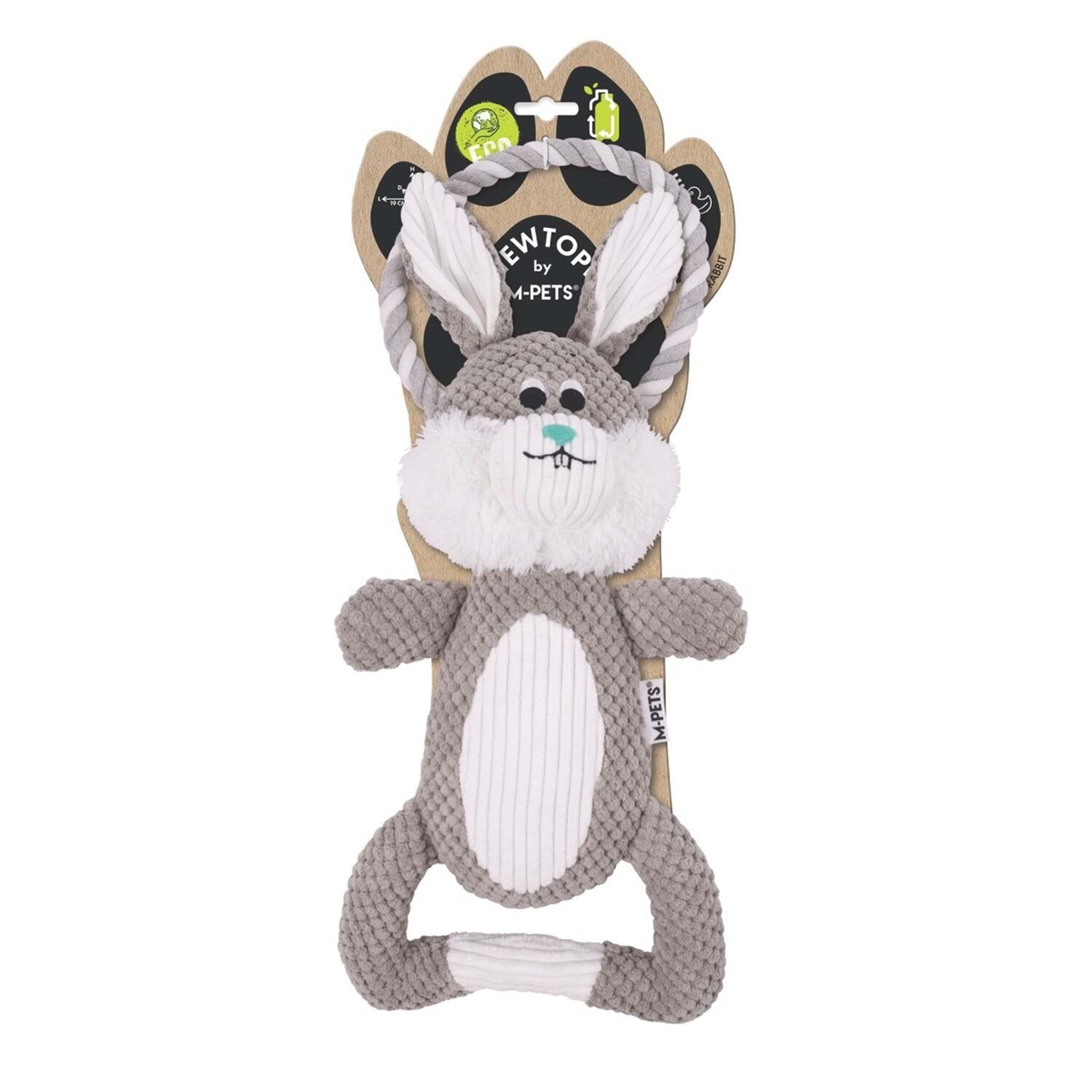 10657399 M-PETS ECO CHEWTOPIA RABBİT KÖPEK OYUNCAĞI