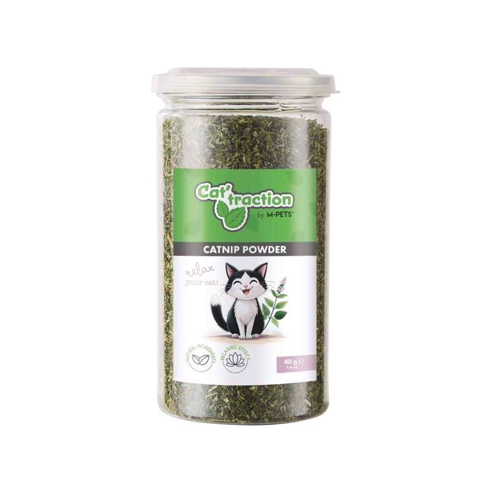 M-PETS CAT TRACTION CATNIP POWDER 40GR