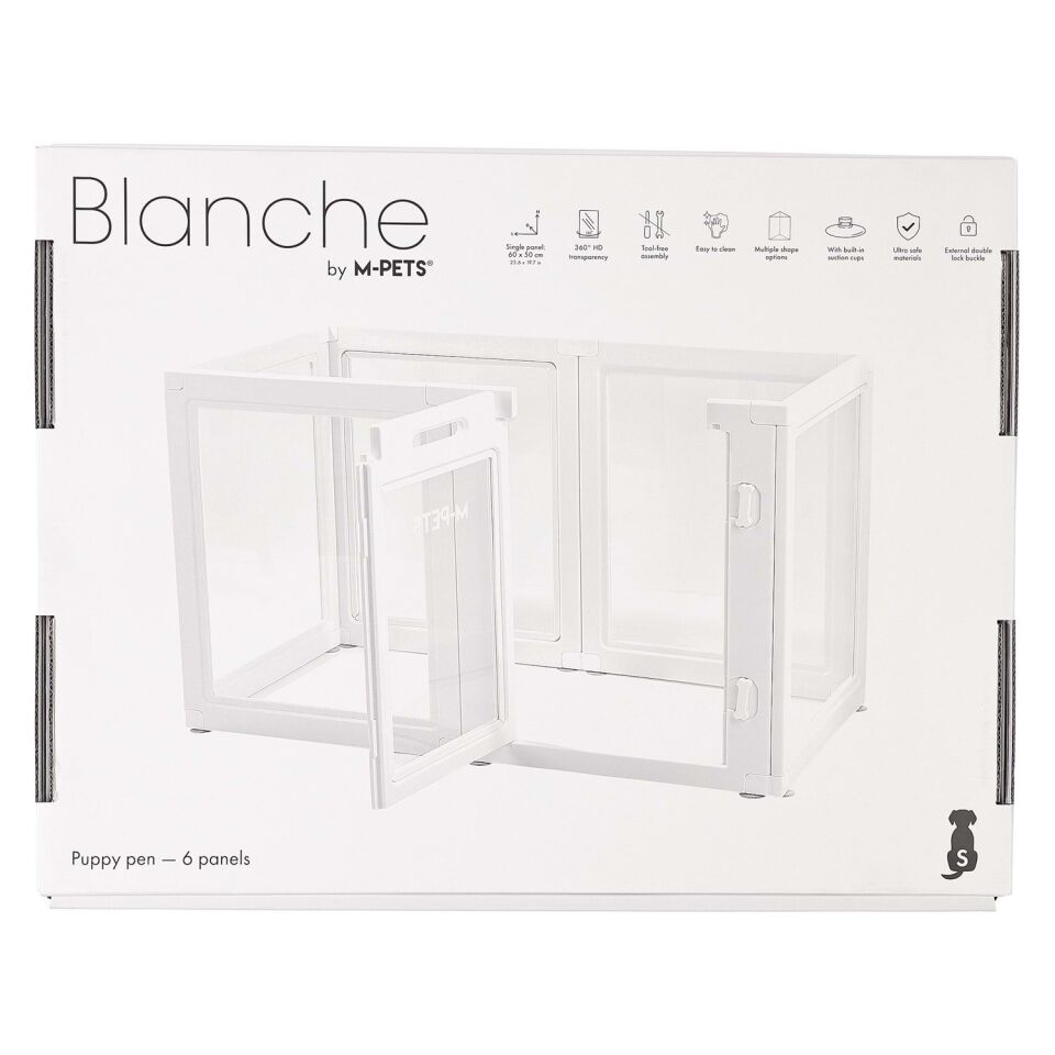 M-PETS BLANCHE OYUN ÇİTİ 6 PANEL (S) WHİTE