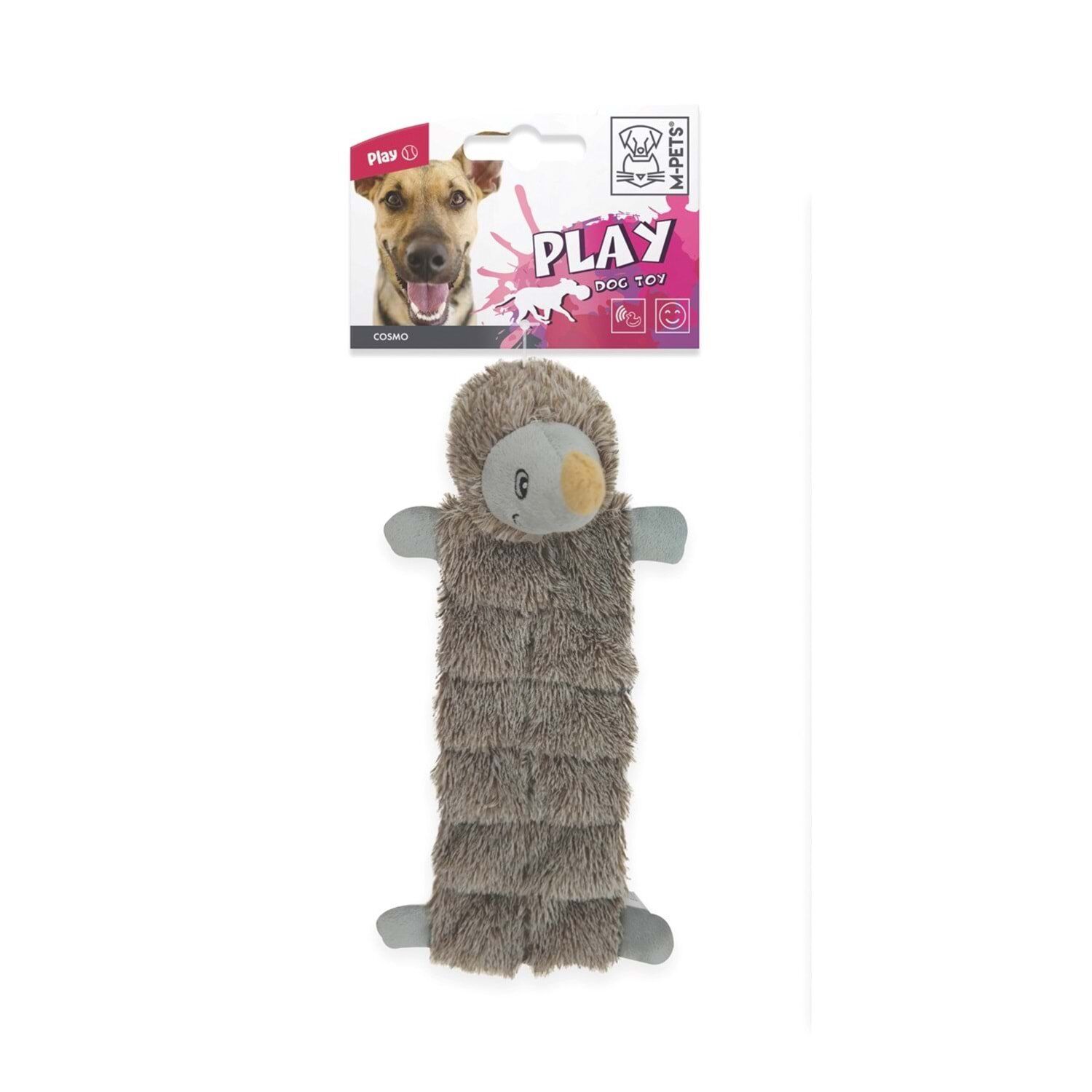 M-PETS COSMO KÖPEKLER İÇİN SEVİMLİ KİRPİ OYUNCAK