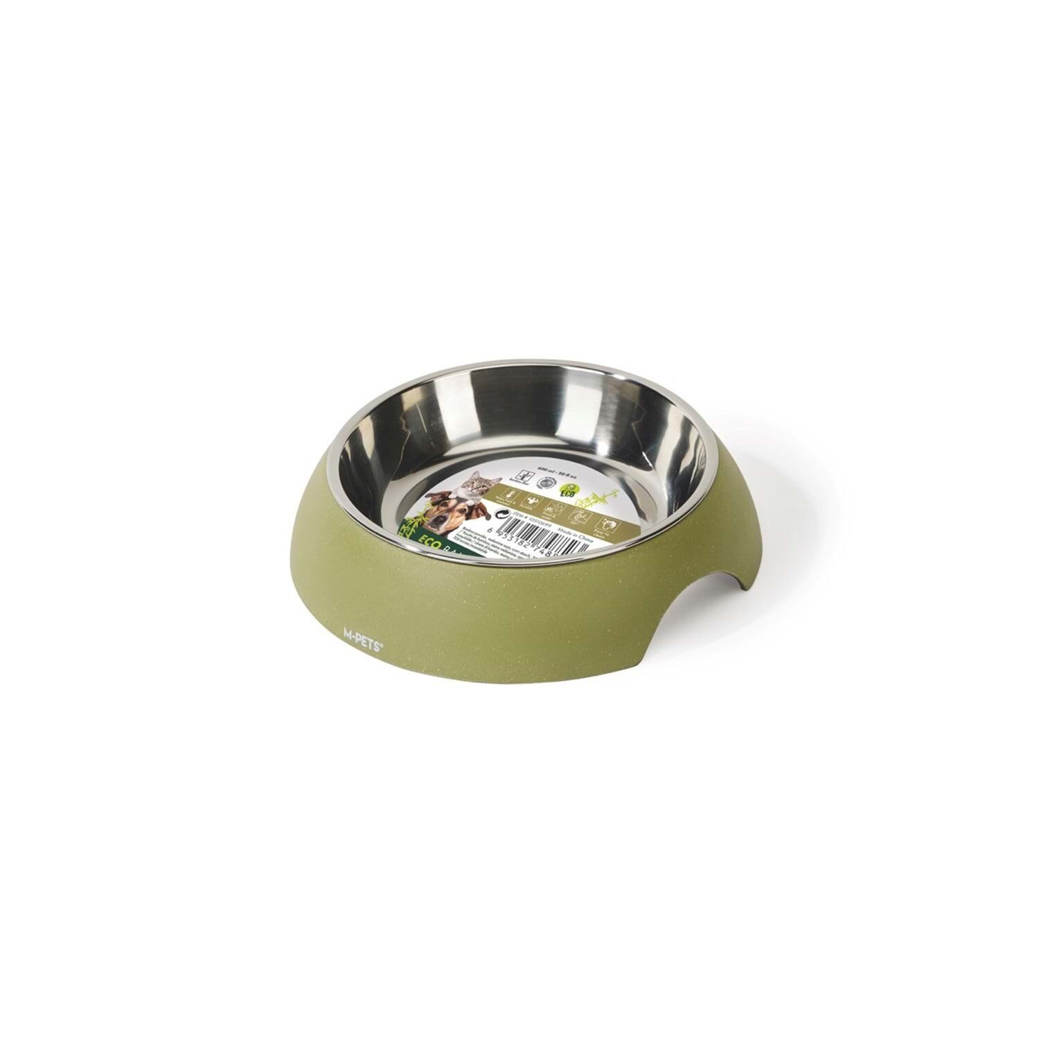 M-PETS ECO BAMBOO MAMA KABI 600ML OLİVE