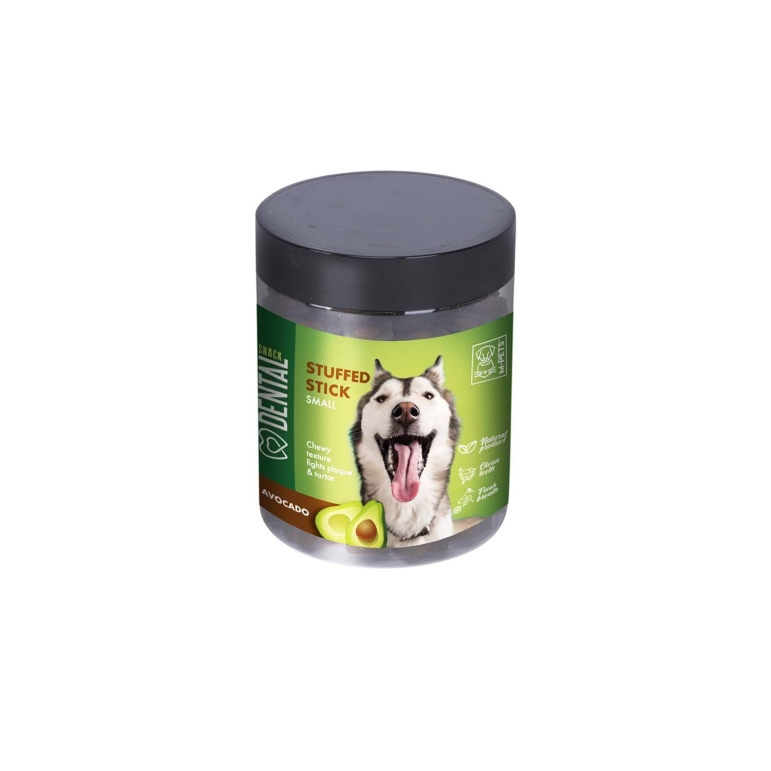 M-PETS DENTAL SNACK AVOCADO STUFFED STICK SMALL ÖDÜL 170GR