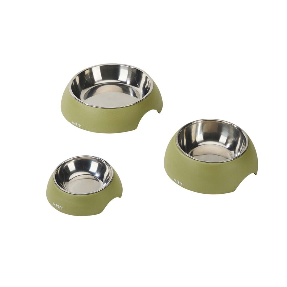 M-PETS ECO BAMBOO MAMA KABI 350ML OLİVE