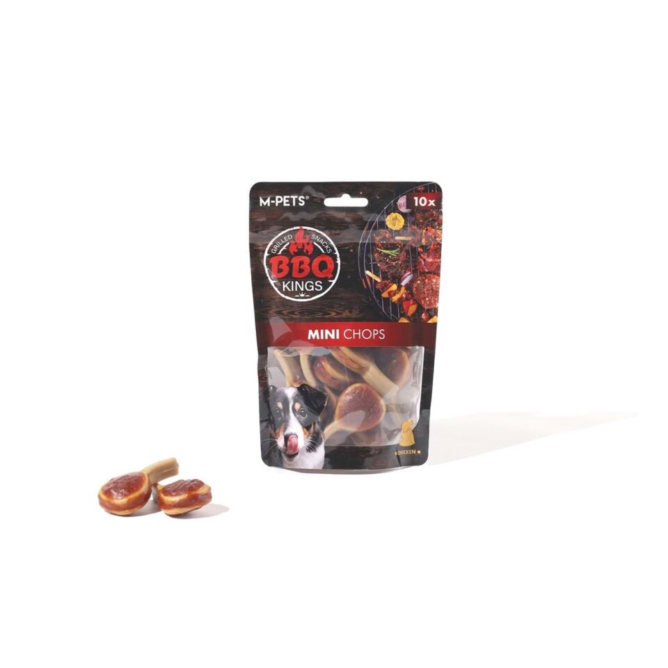 M-PETS BBQ KINGS MINI CHOPS CHICKEN ÖDÜL 135GR