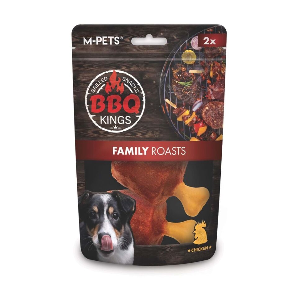 M-PETS BBQ KINGS FAMILY ROASTS CHICKEN ÖDÜL 105GR