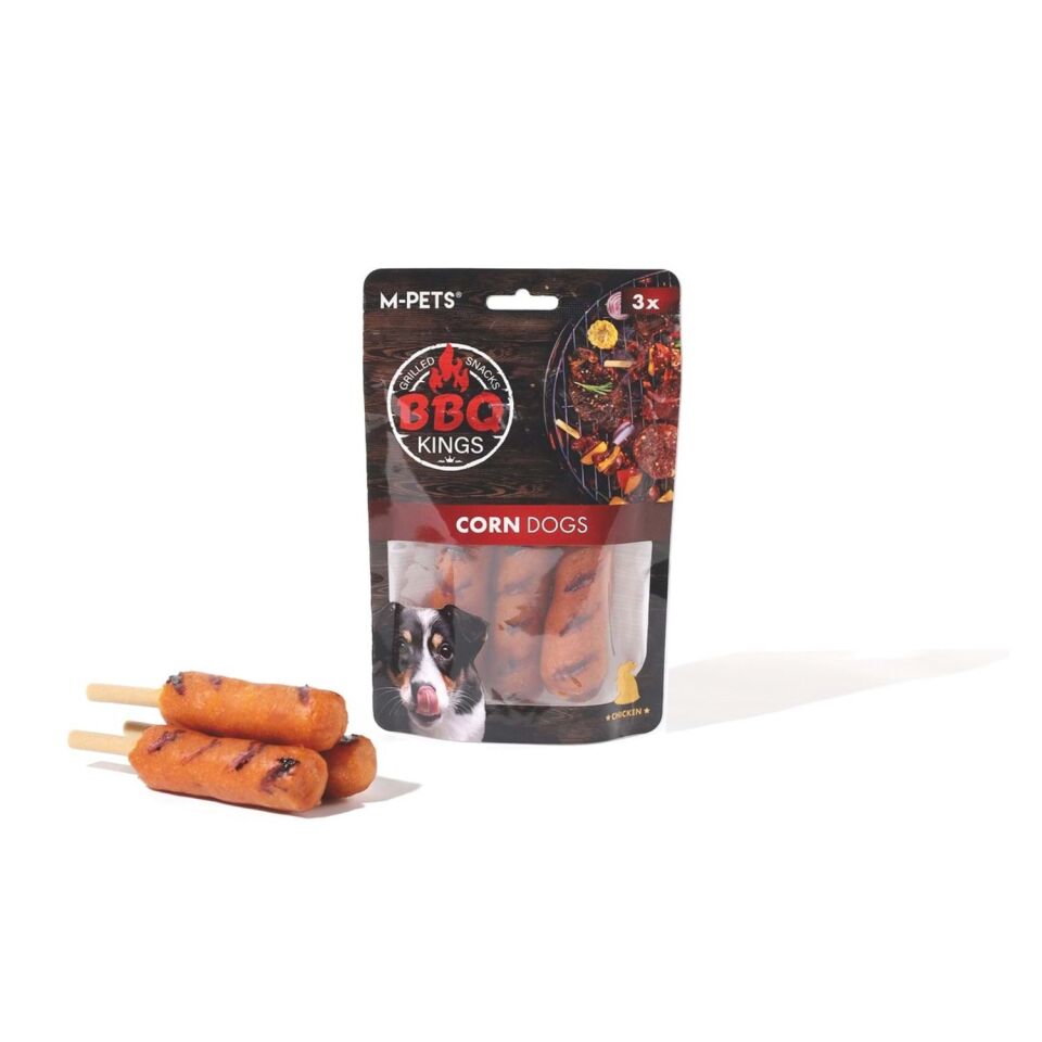 M-PETS BBQ KINGS CORN DOGS CHICKEN ÖDÜL 90GR