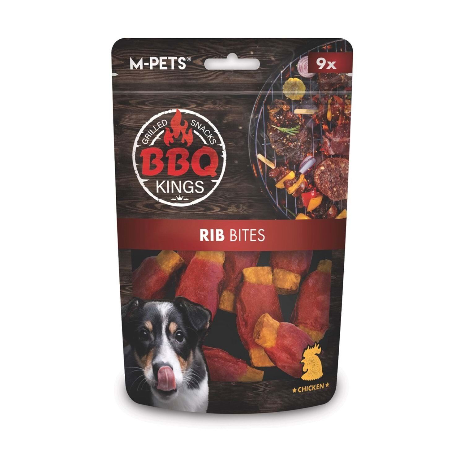 M-PETS BBQ KINGS RIB BITES CHICKEN ÖDÜL 115GR