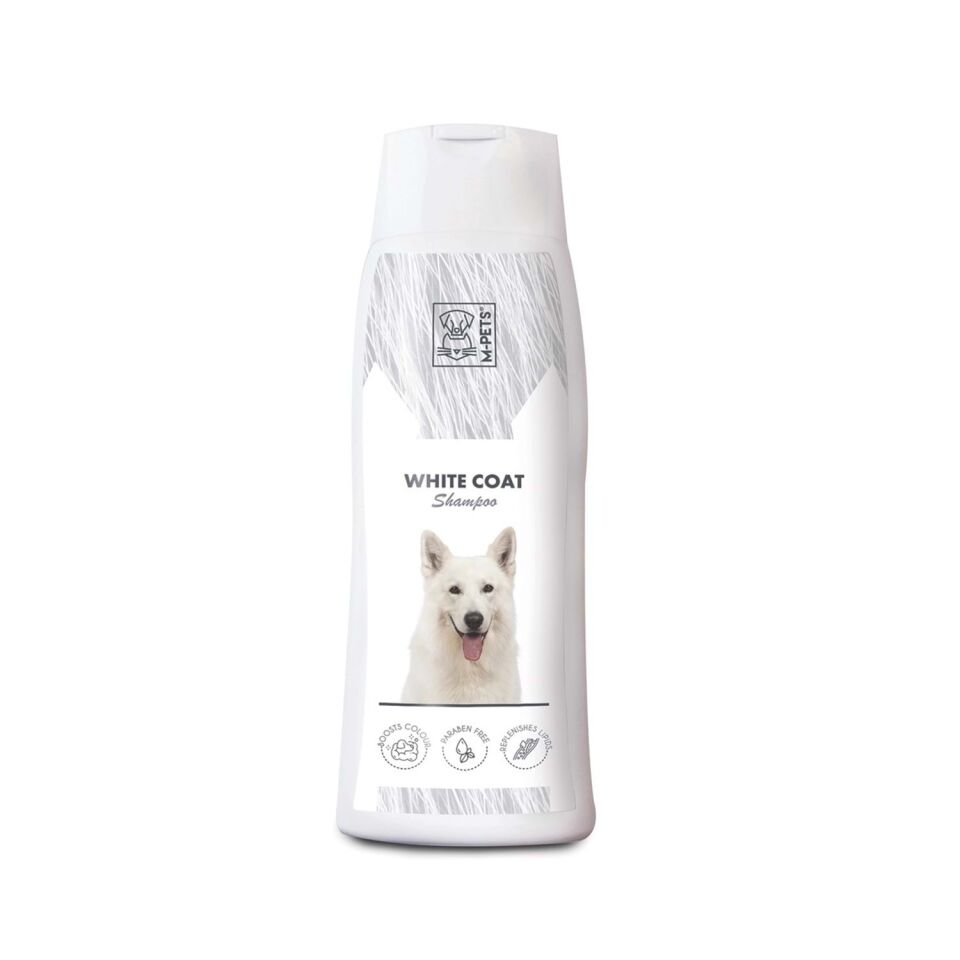 M-PETS DOG SHAMPOO WHITE COAT 250ML