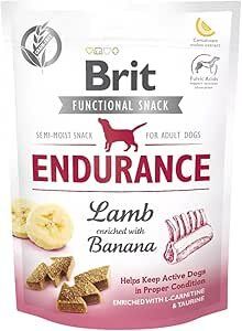 BRIT CARE DOG FUNCT. SNACK ENDURANCE LAMB 150G