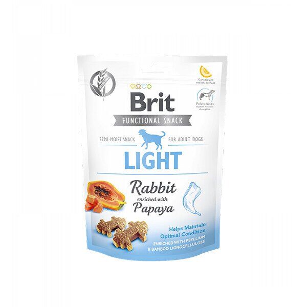 Brit Care Brit Light Tavşanlı ve Papayalı Kilo Kontrolü Sağlayan Köpek Ödülü 150gr