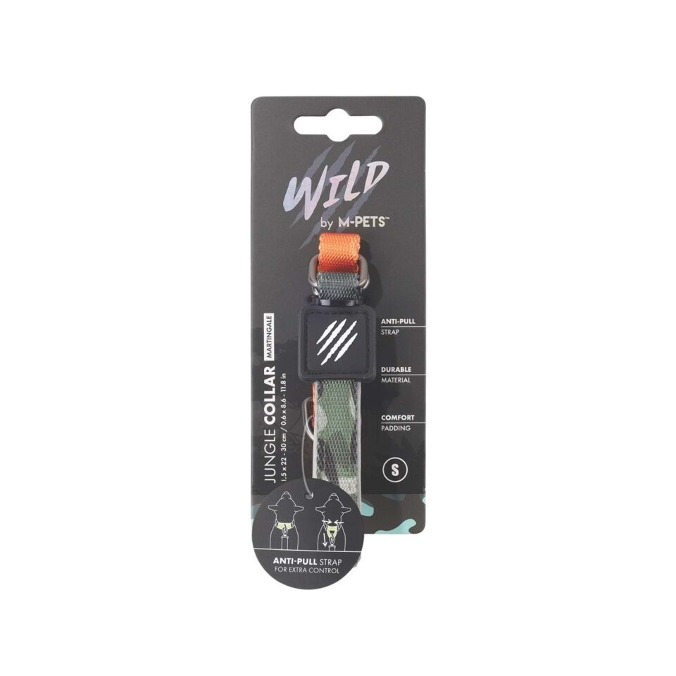 M-PETS WILD JUNGLE COLLAR (S)