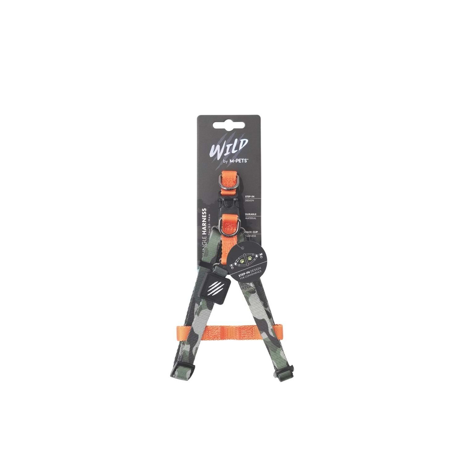 M-PETS WILD JUNGLE HARNESS (S)