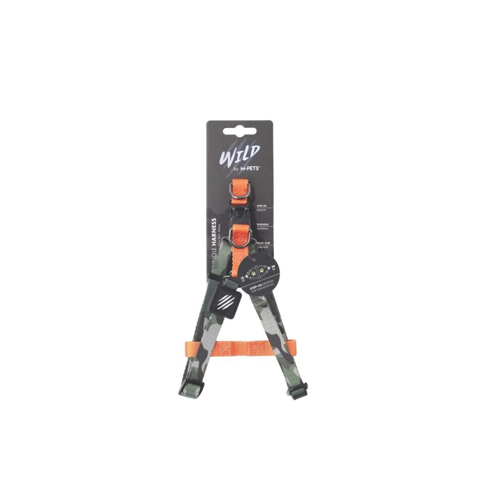 M-PETS WILD JUNGLE HARNESS (S)