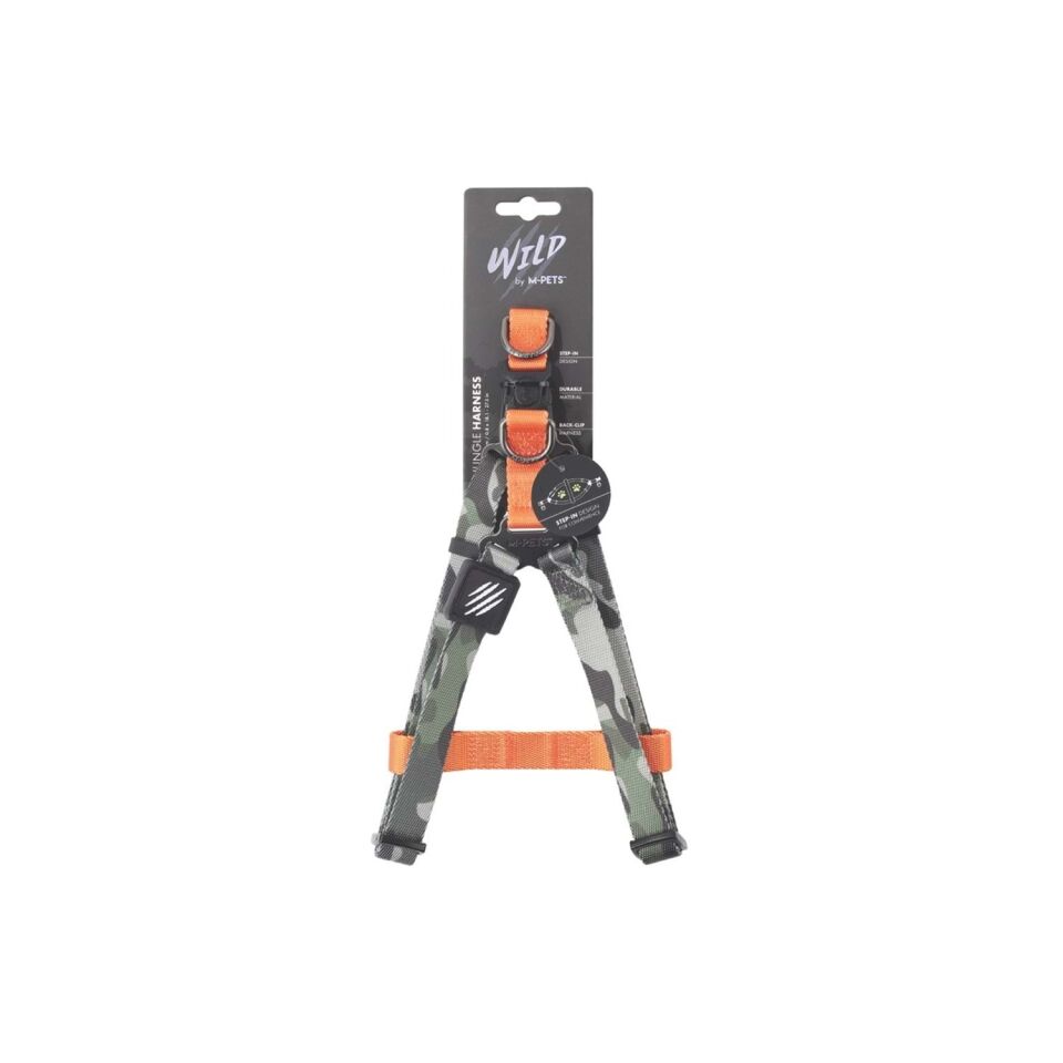 M-PETS WILD JUNGLE HARNESS (M)